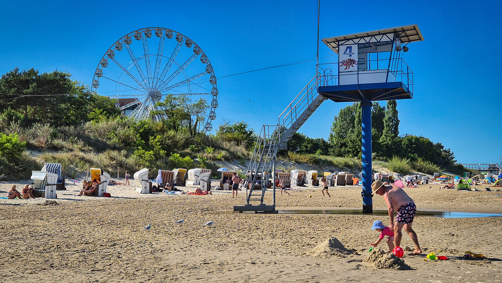 Strand in Heringsdorf