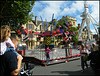 funfair in the street