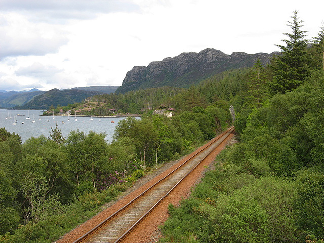 Looking towards Duncraig, from Plockton.