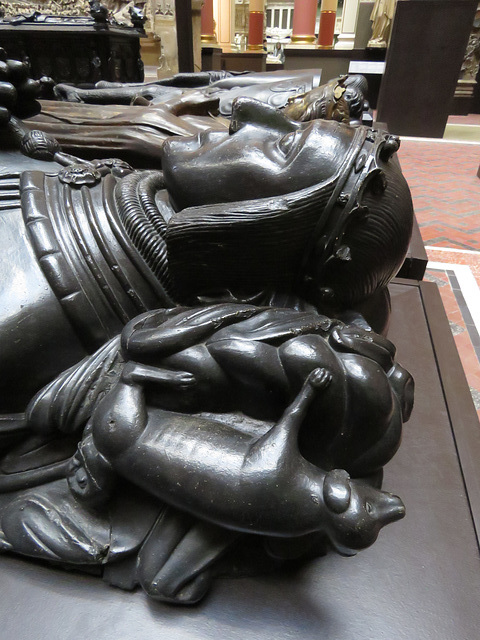 cast of john talbot effigy, whitchurch, shrops.