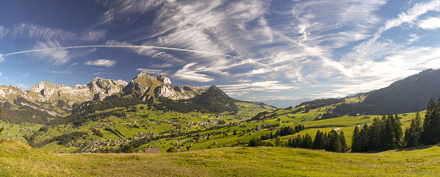 Blick zum Säntis