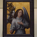 Angel Holding an Olive Branch by Memling in the Louvre, June 2014