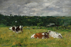 "Vaches" (Eugène Boudin)