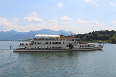 Aboard the "Ludwig Fessler", Chiemsee, Germany