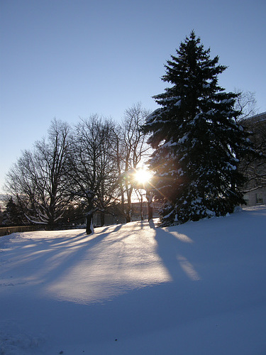 A Little Snow In Maine