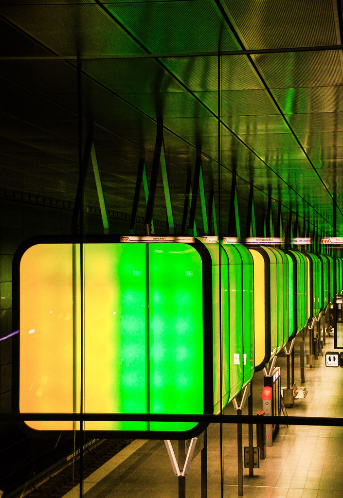Last Exit HafenCity - some Light in the Middle of Nowhere