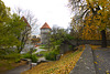 Der Kommandantengarten und die Stadtmauer Tallinn