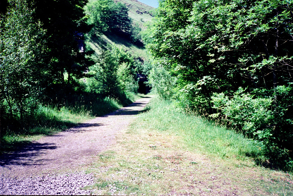 Section of the Monsal Trail (Scan from June 1989)