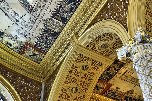 Ceiling the Deal – Gamble Room, Café and Bar, Victoria and Albert Museum, South Kensington, London, England