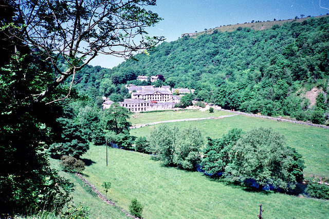 Cressbrook Mill (Scan from June 1989)