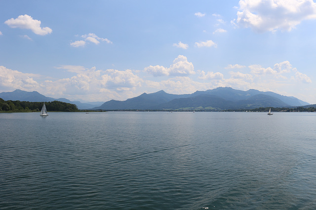 Aboard the "Ludwig Fessler", Chiemsee, Germany