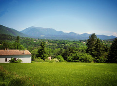 Paysage de la Drôme