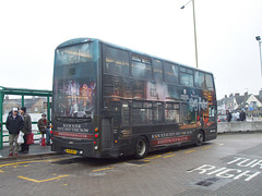 DSCF1156 Mullanys of Watford HP08 BUS at Watford Junction -8 Apr 2018