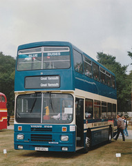 Great Yarmouth Transport 51 (F51 ACL) at the Norfolk Showground – 10 Sep 1989 (100-23)