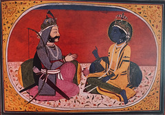 Krishna and Arjun