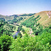 Looking towards Upperdale along the River Wye from Monsal Head (Scan from June 1989)