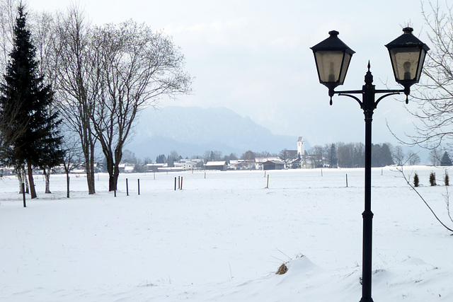 Winter im Allgäu bei Füssen