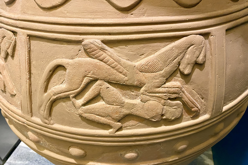 Heraklion Archæological Museum 2021 – Bellerophon and Pegasus