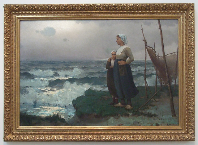 After the Storm by Frank Benson in the Peabody Essex Museum, June 2010