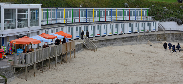 Beach Huts at St Ives