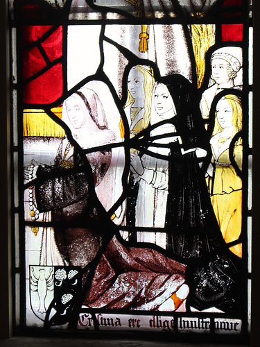 ipernity: Detail of Stained Glass from Tixall Hall Staffordshire ...