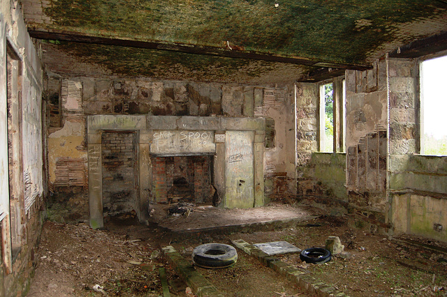 Former Servants Hall, Ury House, Stonehaven, Aberdeenshire, Scotland