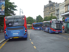 DSCF3630 More Bus vehicles in Bournemouth - 27 Jul 2018