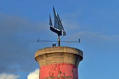 Windrichtungsanzeiger (Windfahne) im Port de Pollenca (PiP) - Mallorca