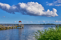 Blick auf den Bodstedter Bodden - HFF