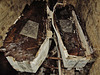 abney park cemetery, london.william stiles and family 1868 lead coffins, the wood having rotted off