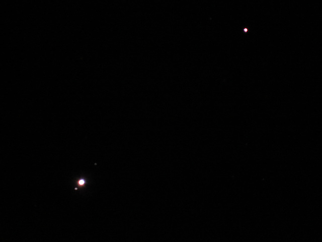 Jupiter & Mars (4 January 2018)