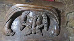 bovey tracey church, devon  , c16 misericord  (2)