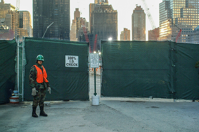 Ground Zero - NYC, Dec. 2001