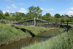 Footbridge over the River Keer