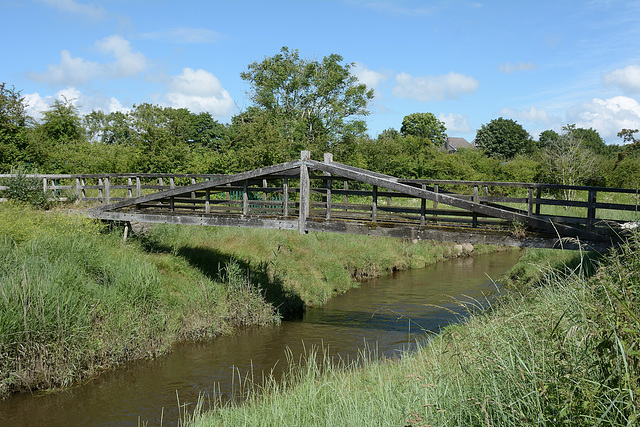 Footbridge over the River Keer