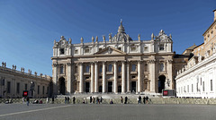 Piazza Retta mit Petersdom