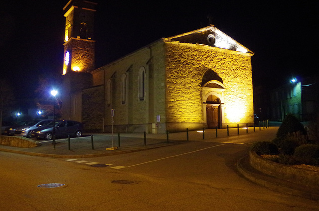 l'église de Montoison - Drôme