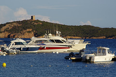 Genoese Tower and some boats