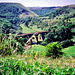 The Headstone Viaduct at Monsal Head (Scan from June 1989)