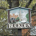 Buckden village sign