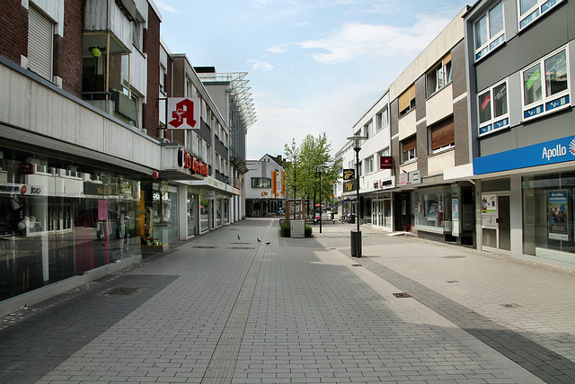 Hermannstraße, Fußgängerzone (Herten-Mitte) / 22.04.2018