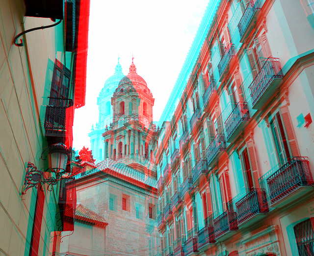 Torre  Catedral Malaga 3D