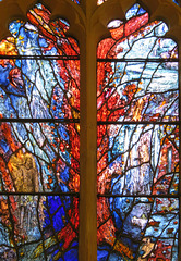 stutton church suffolk (9) c21 glass by thomas denny 2001