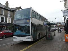 A2B Group DD58 BUS (PN09 ENL) in Newmarket - 12 Dec 2023 (P1170171)