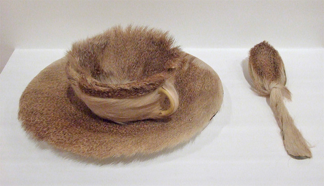 Object by Meret Oppenheim in the Museum of Modern Art, August 2010