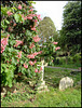 candles in the churchyard