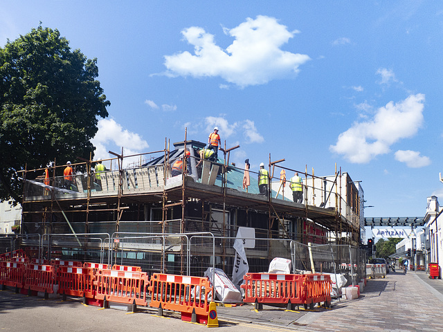 Construction of the New Children's Library