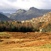 The Langdale Pikes from Elterwater Common
