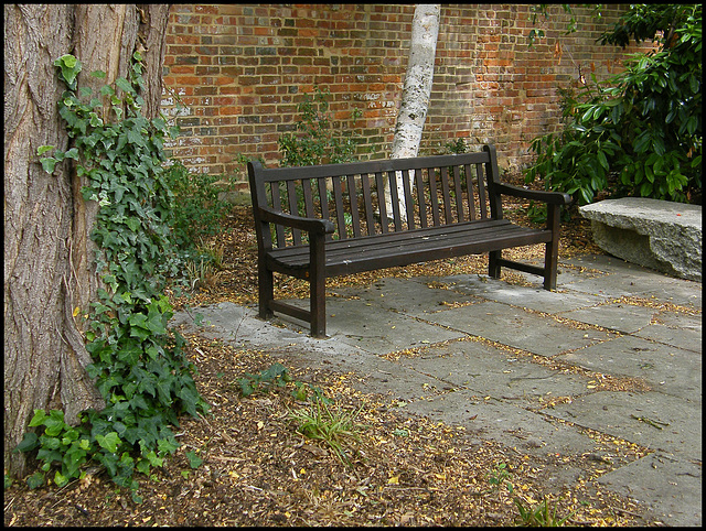 memorial seat at Mount Place