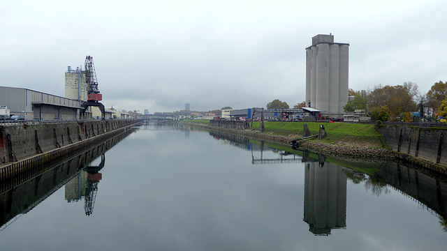 Ludwigshafen - Novembertristesse am Luitpoldhafen